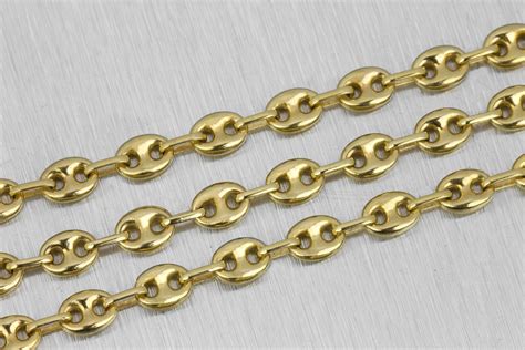 men gucci link chain|gucci puffed mariner chain link.